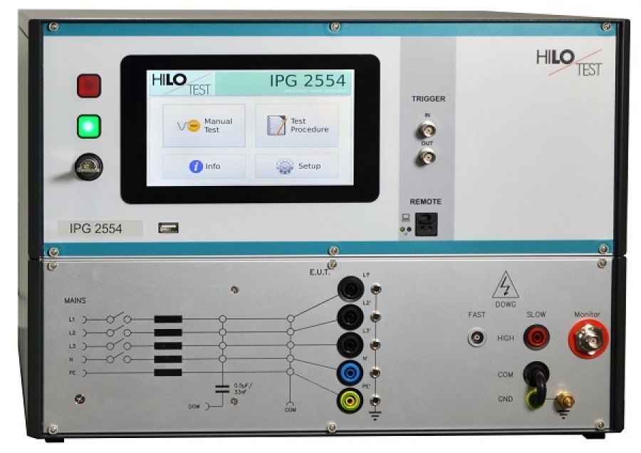 HILO test阻尼振荡波形发生器 IPG 2554-云帆兴烨