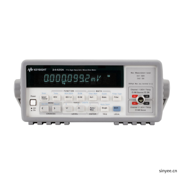 是德keysight34420A七位半纳伏/微欧表