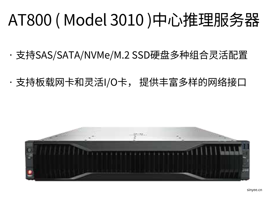 AT800 ( Model 3010)中心推理服务器