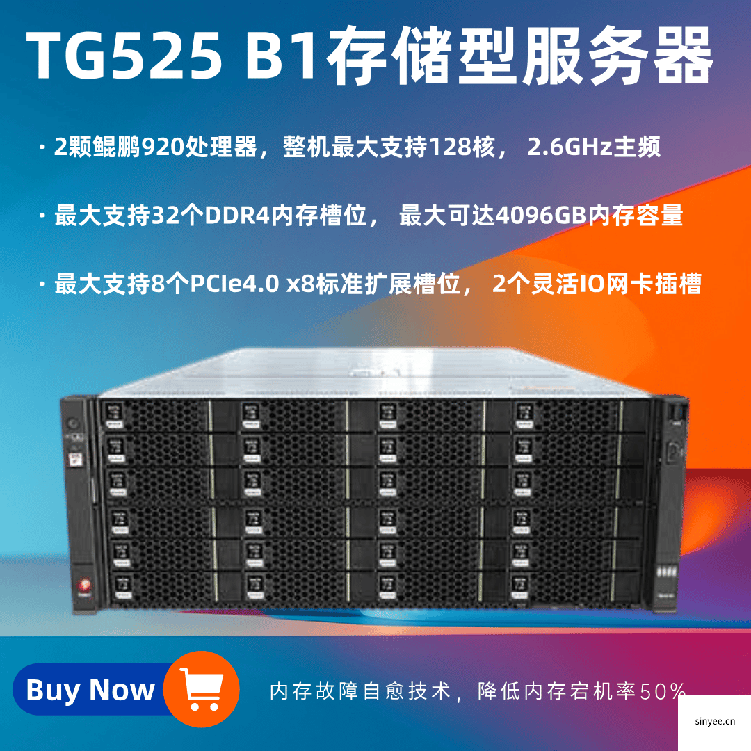 TG525 4U2路存储型服务器