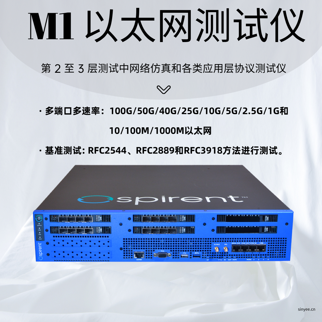 思博伦TestCenter M1以太网测试仪