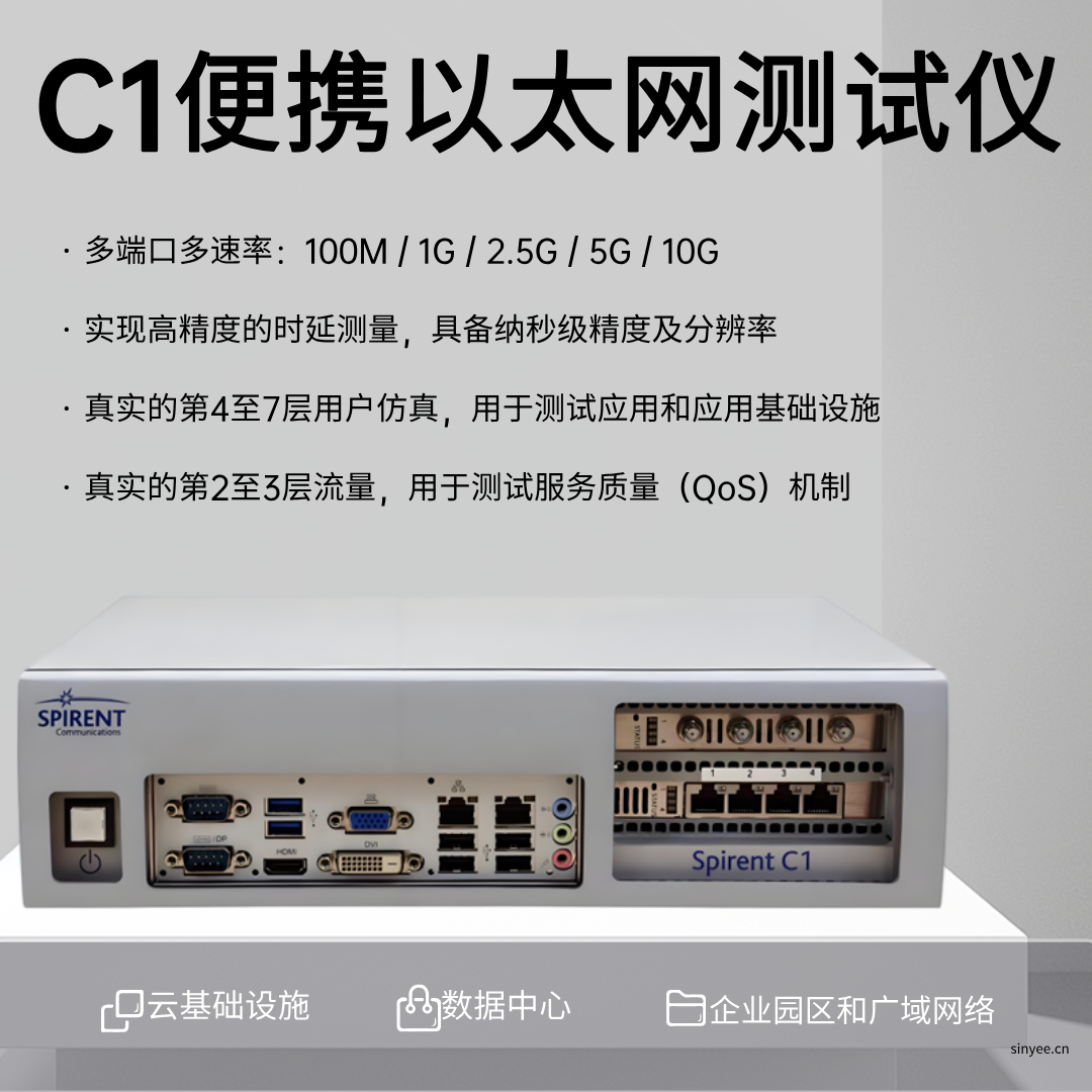 思博伦TestCenter C1以太网测试仪
