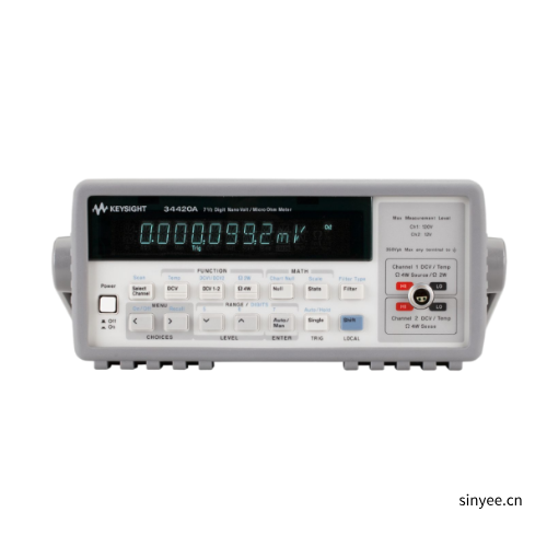 是德keysight34420A七位半纳伏/微欧表